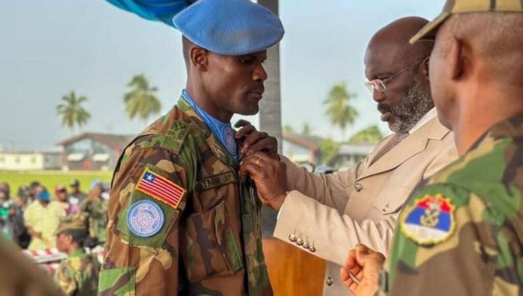 President Weah Commends Liberia Peacekeeping Heroes for Exemplary Service in Mali